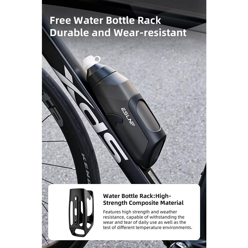 ESLNF Aero Water Bottle with Cage - 680ml - Black/Gradient - D Byk Store