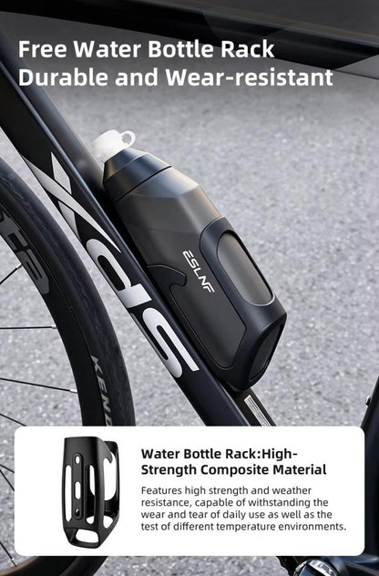 ESLNF Aero Water Bottle with Cage - 680ml - Blue/Pink - D Byk Store