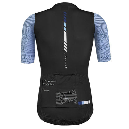 Funkier Mello Elite Short Sleeve Jersey - Blue/ Black - D Byk Store