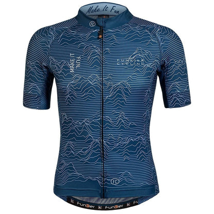 Funkier Rossini Pro Short Sleeve Jersey - Blue - D Byk Store
