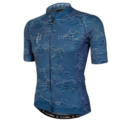 Funkier Rossini Pro Short Sleeve Jersey - Blue - D Byk Store