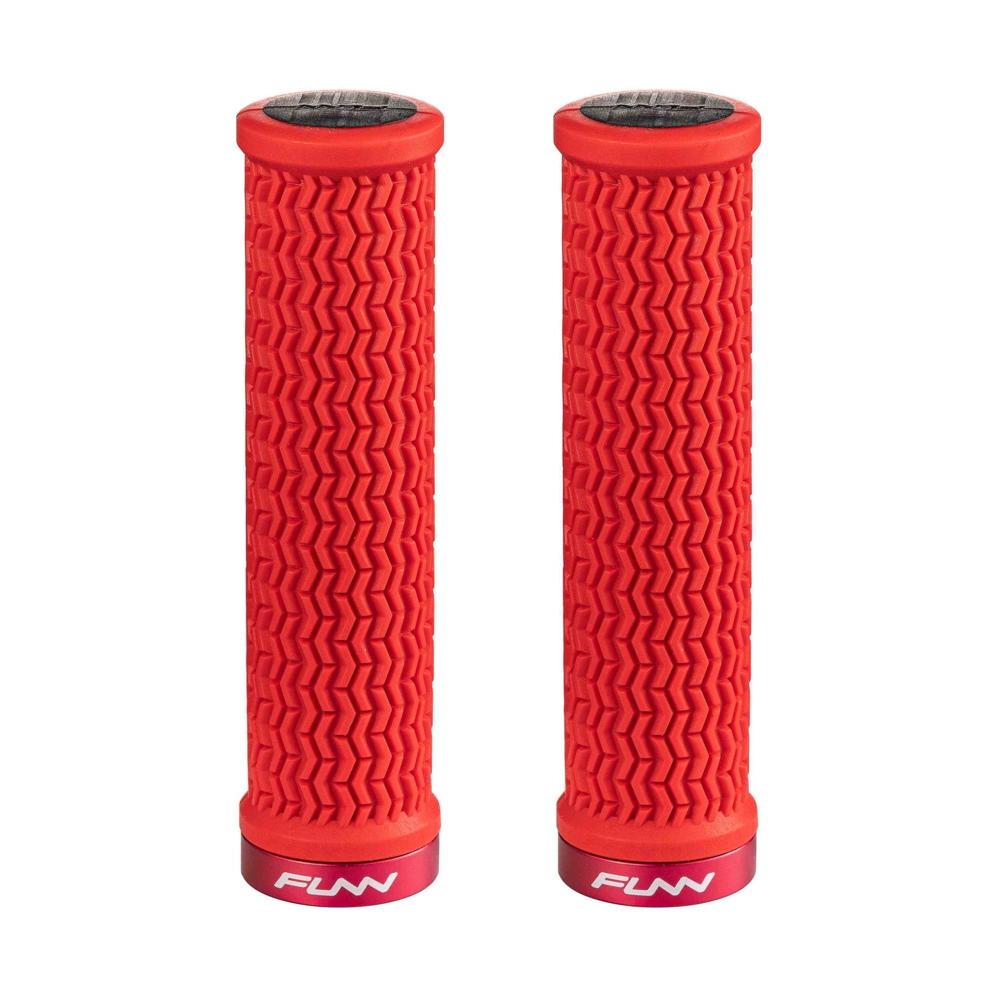 FUNN HOLESHOT GRIPS / 130mm / Red - D Byk Store