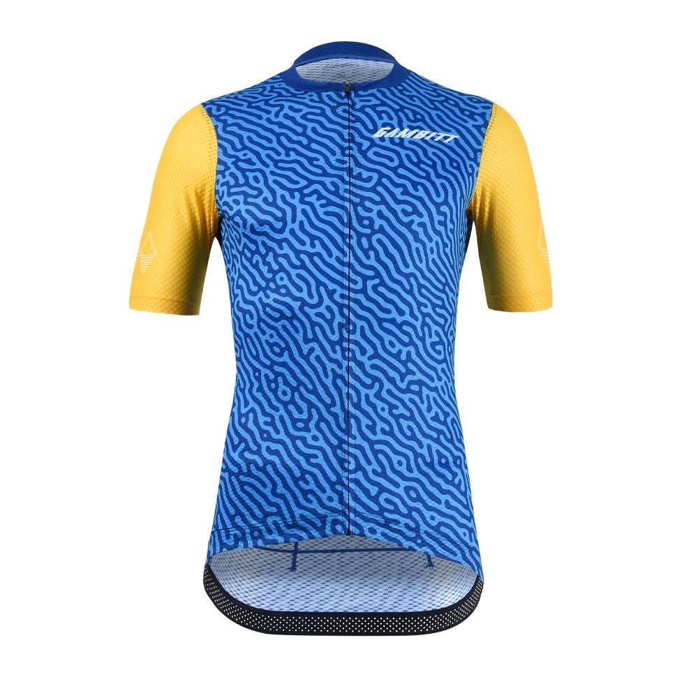 Gambitt Raptor 7 Jersey - Fluo Yellow Trail - D Byk Store