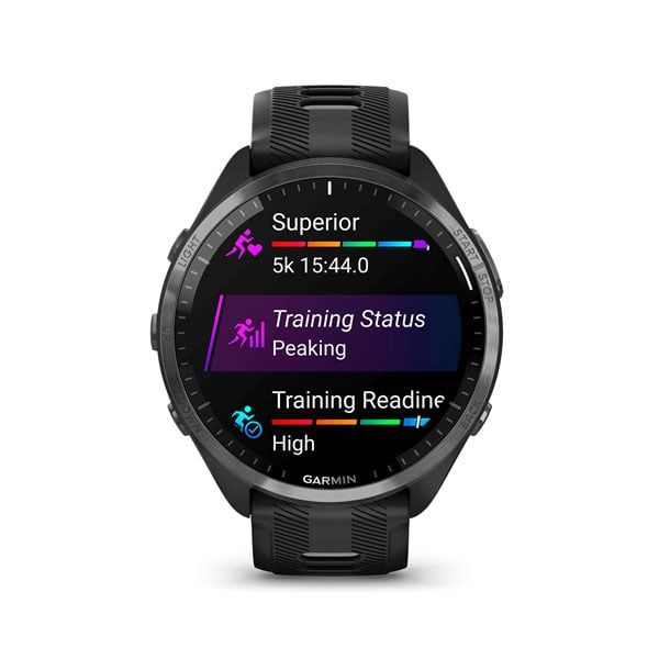 Garmin Forerunner 965 Smartwatch - Black - D Byk Store