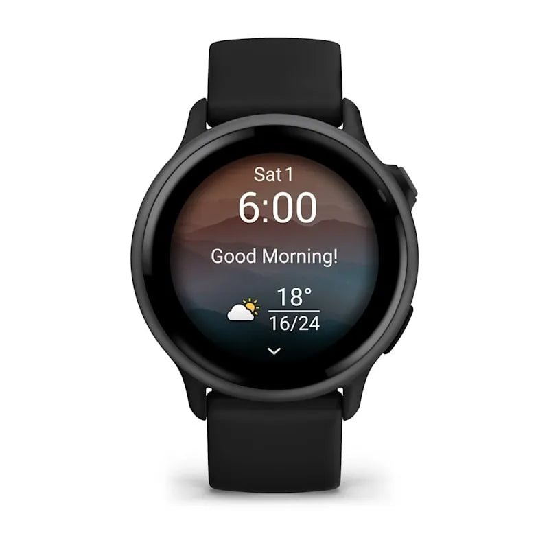 Garmin Vivoactive 6 - Slate with Black Band - D Byk Store