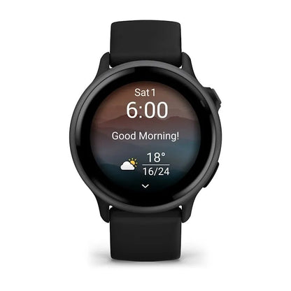 Garmin Vivoactive 6 - Slate with Black Band - D Byk Store