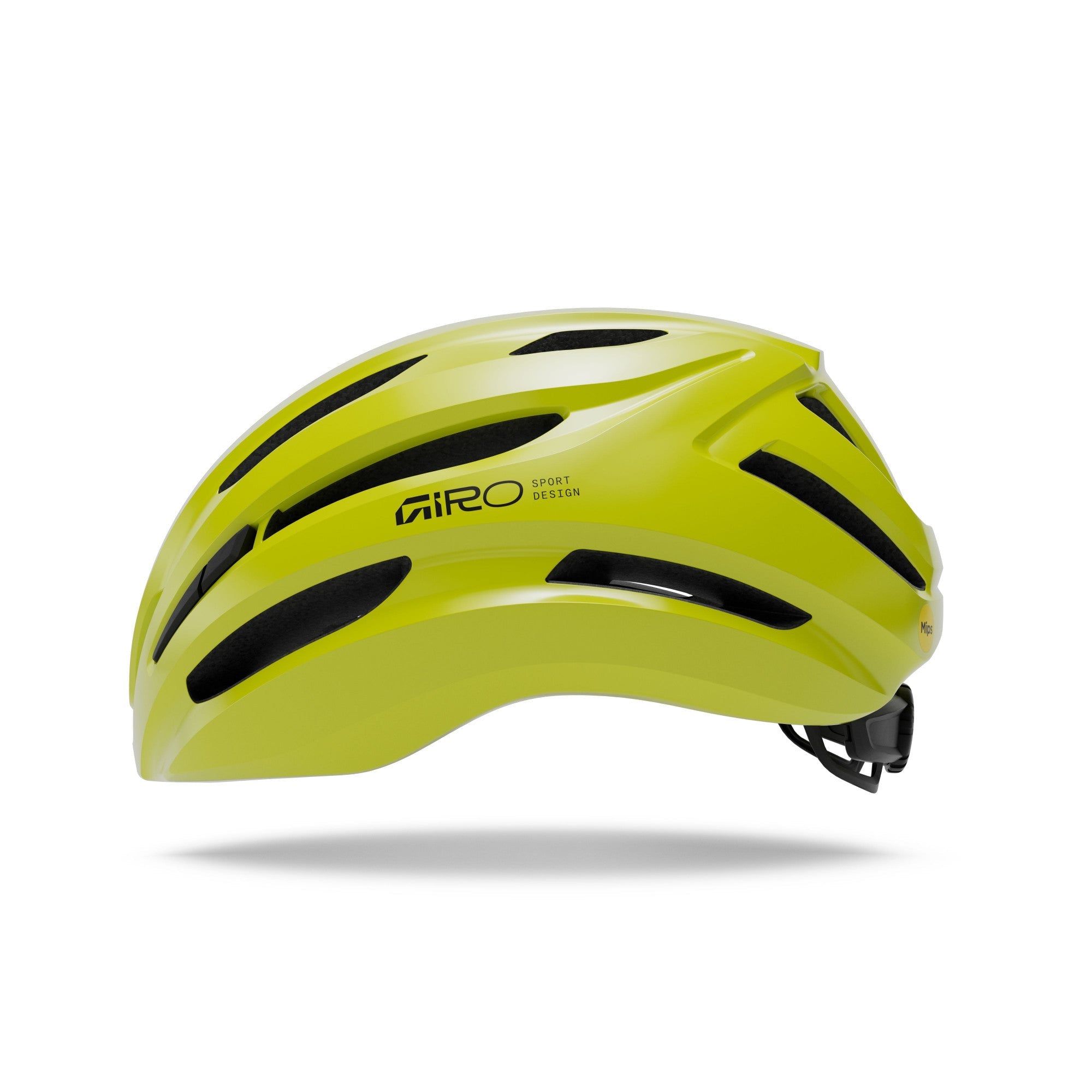 Giro Isode MIPS II Cycling Helmet - Gloss Hi Viz Yellow - D Byk Store