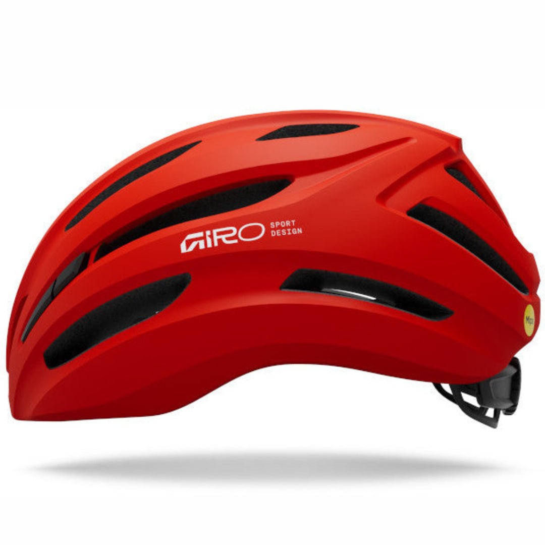 Giro Isode MIPS II Cycling Helmet - Matte Flame Red - D Byk Store