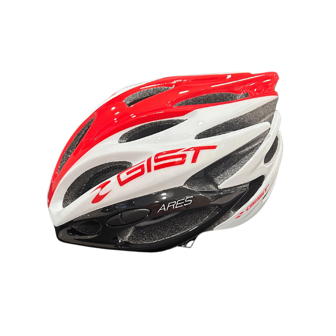 Gist Ares Helmet - White Red - D Byk Store