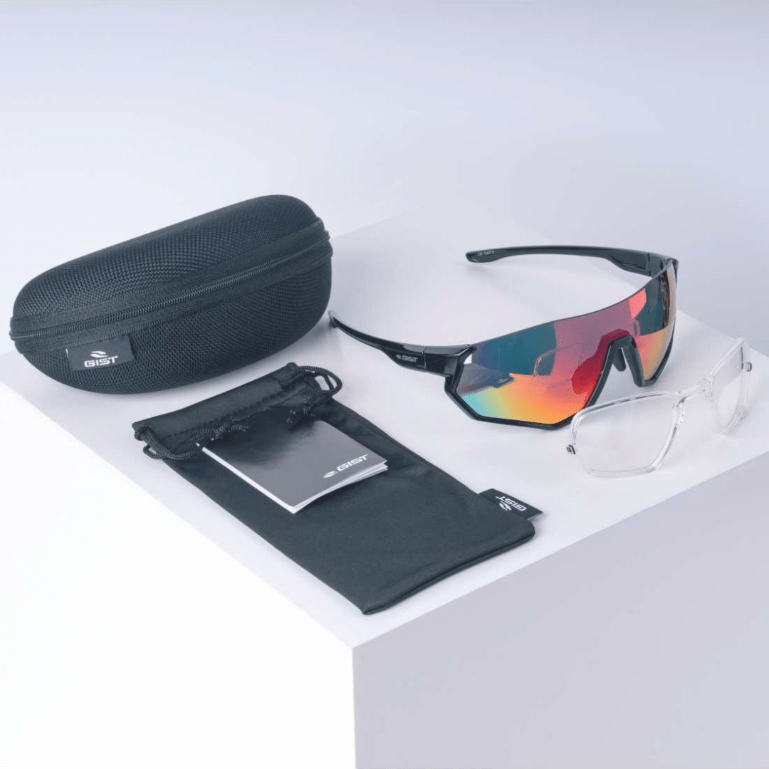 Gist Dark Glasses IRIDE - White - D Byk Store