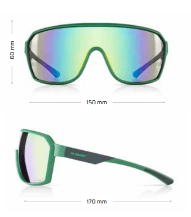 Gist Dark Glasses Range - Green - D Byk Store