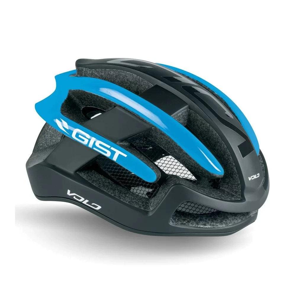 Gist Volo Cycling Helmet - Black/Light Blue - D Byk Store