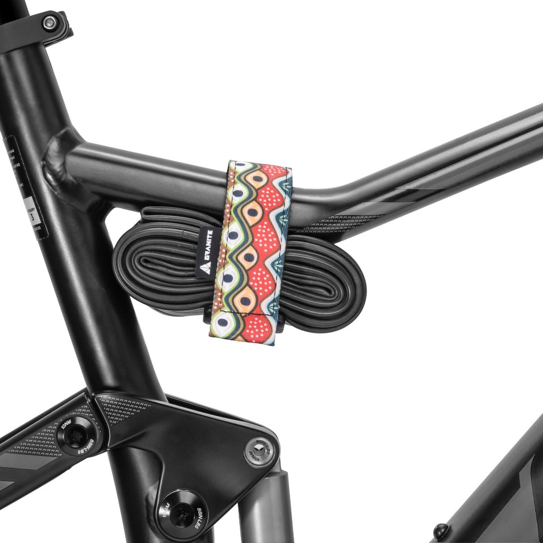 Granite ROCKBAND+ / Square Tile,Mountain Bike Frame Carrier Strap - D Byk Store