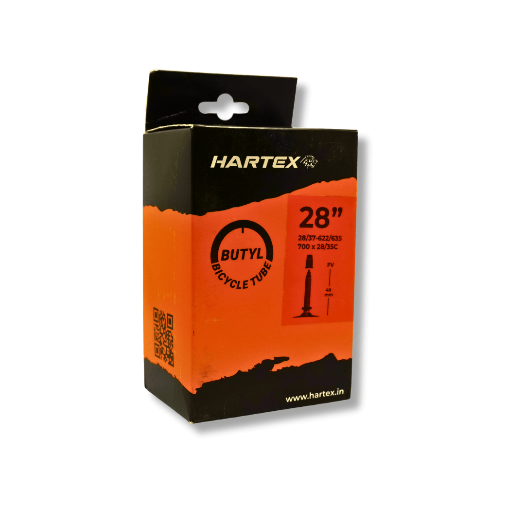 HARTEX 28/37 - 622/635 (TOUR 28 SLIM) VFR Presta 48MM - Road inner tube - D Byk Store