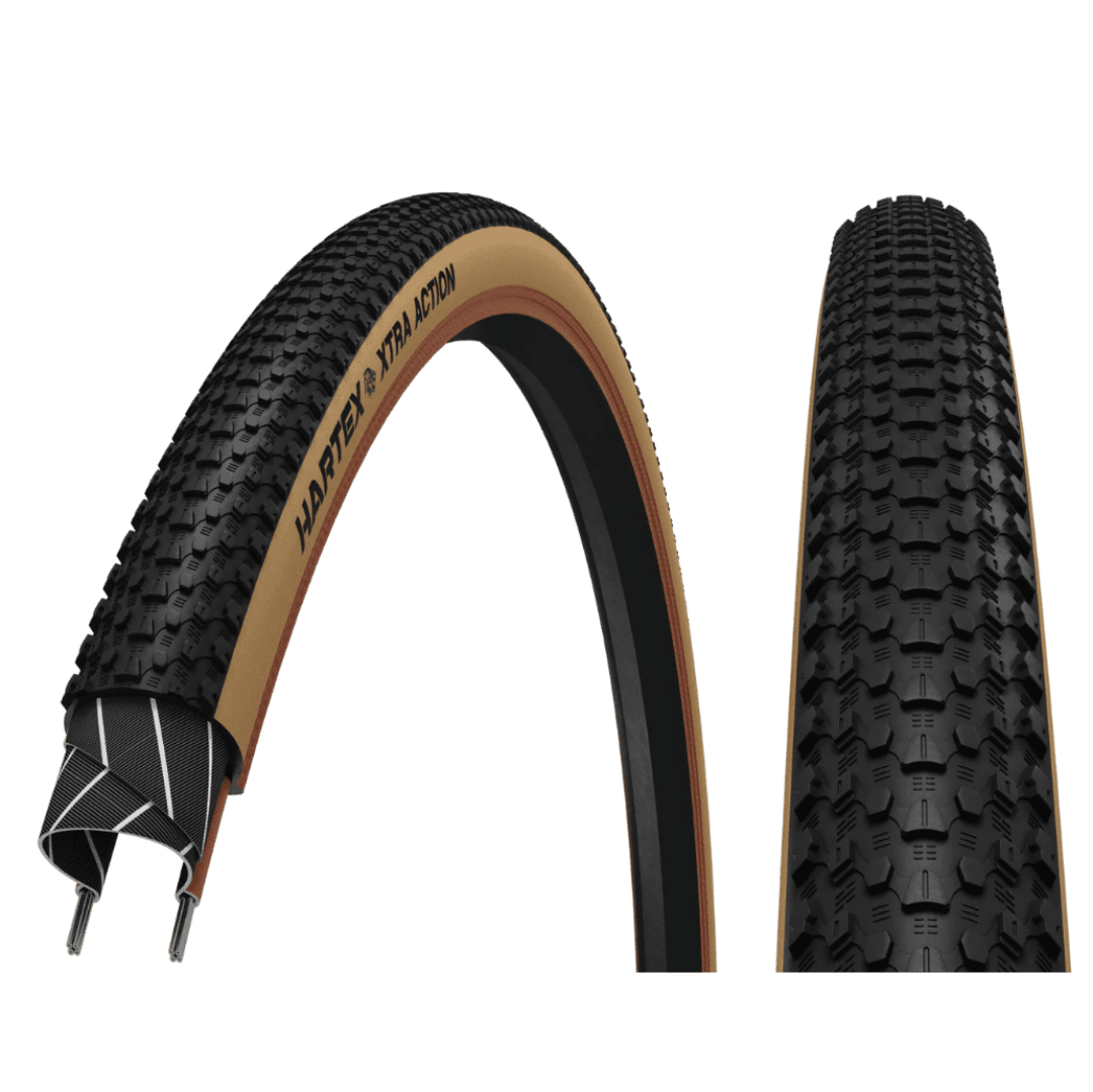 Hartex Xtra Action 27.5"/24" Wired Tire (Black) - D Byk Store