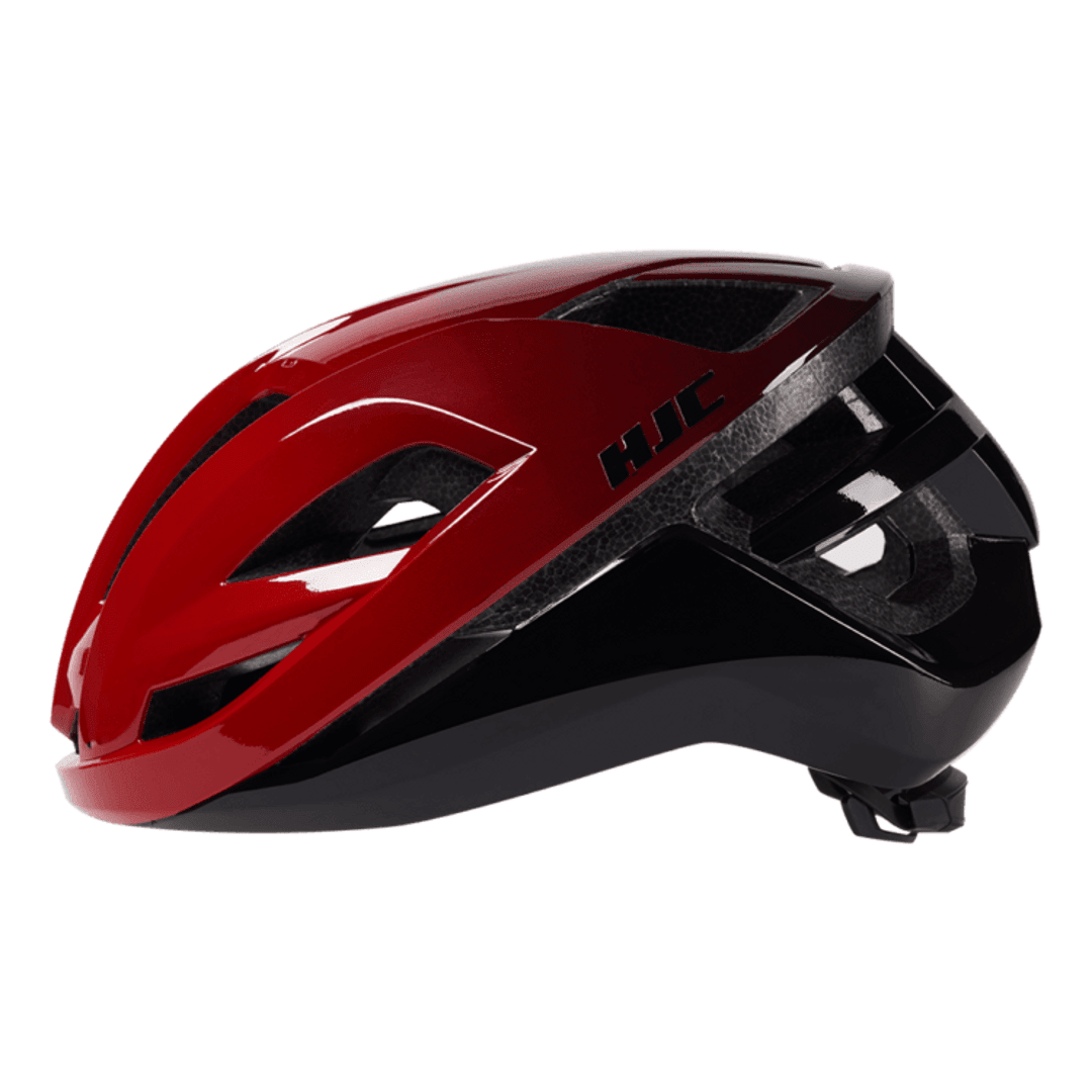 HJC Bellus Road Helmet - Matte Glossy Red Black - D Byk Store