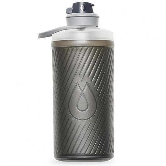 Hydrapak Flux Flexible Bottle - Mammoth Grey (1 Litre) - D Byk Store
