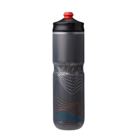 Hydrapak Polar Surge Insulated Ascent Bottle - Black (700ml) - D Byk Store