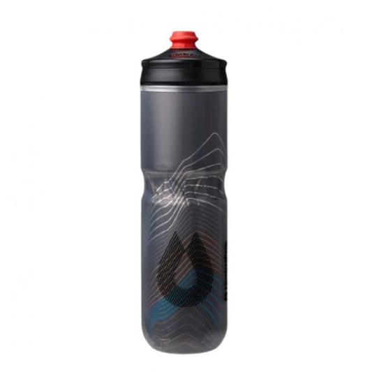 Hydrapak Polar Surge Insulated Ascent Bottle - Black (700ml) - D Byk Store
