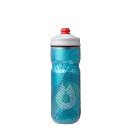 Hydrapak Polar Surge Insulated Ascent Bottle - Blue (600ml) - D Byk Store