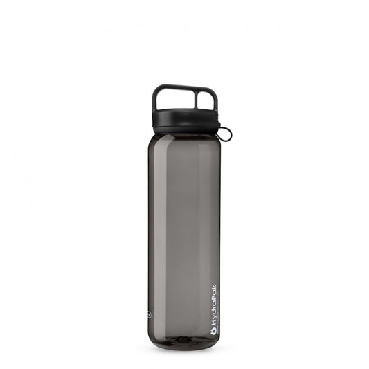 Hydrapak Recon Clip & Carry Water Bottle - Charcoal Grey (1 Litre) - D Byk Store