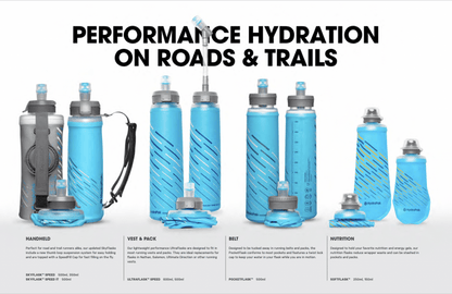 Hydrapak Skyflask Speed Handheld Bottle - Malibu Blue (500ml) - D Byk Store