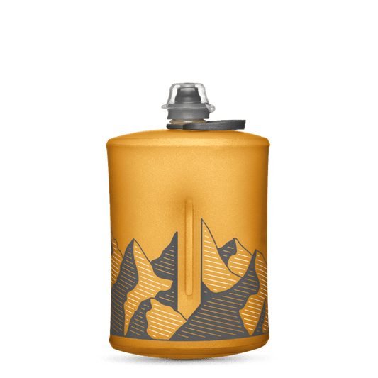 Hydrapak Stow Flexible Bottle - Golden Yellow (1 Litre) - D Byk Store