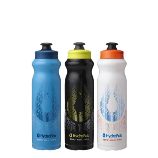Hydrapak Tempo Running Water Bottles (400ml) (Pack of 3) - D Byk Store