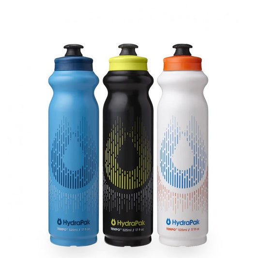 Hydrapak Tempo Running Water Bottles (525ml) (Pack of 3) - D Byk Store