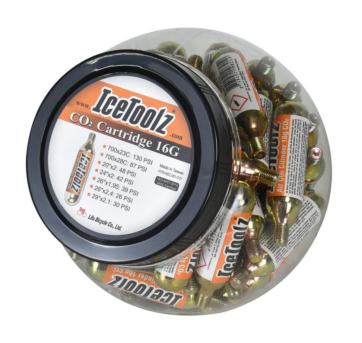 IceToolz CO² Catridges - 16g - D Byk Store