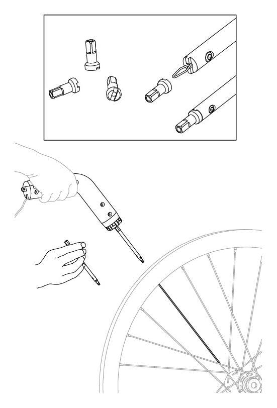 Icetoolz 12S4 Nipple Wrench for Deep Rims - D Byk Store