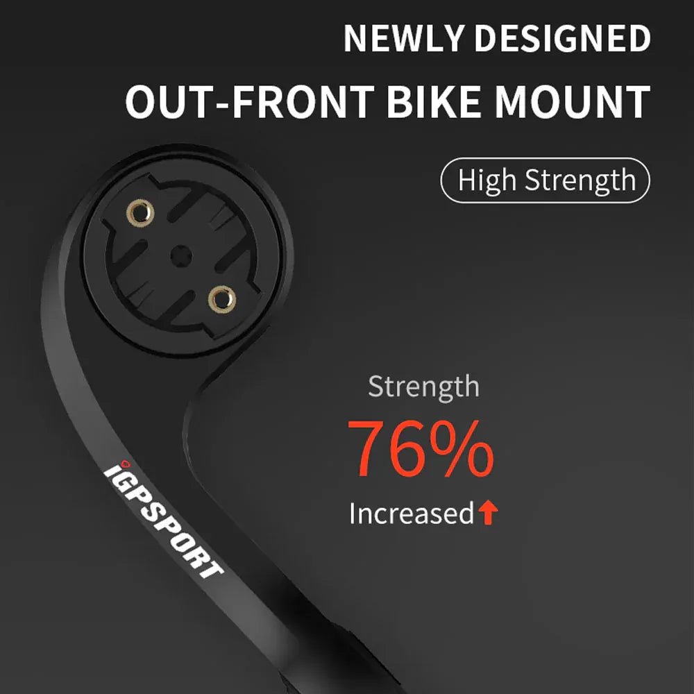 IGPSports Spare Out-Front Bike Computer Mount (Black) - D Byk Store