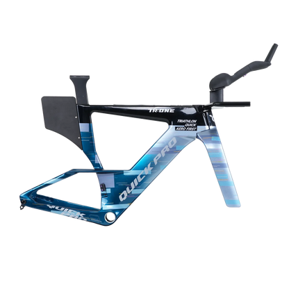 Quick Pro TR:ONE Triathlon Frameset (Aurora Blue)