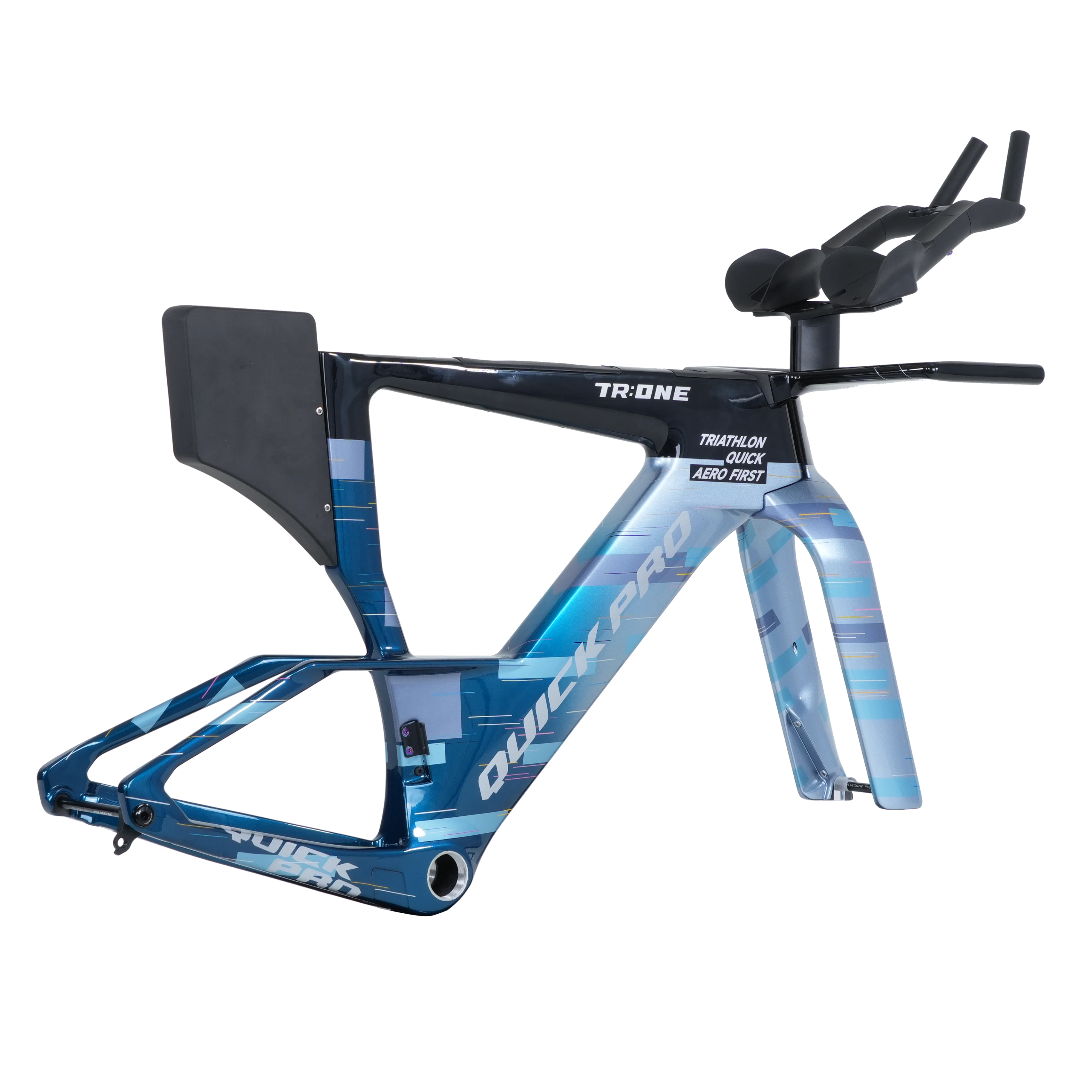 Quick Pro TR:ONE Triathlon Frameset (Aurora Blue)