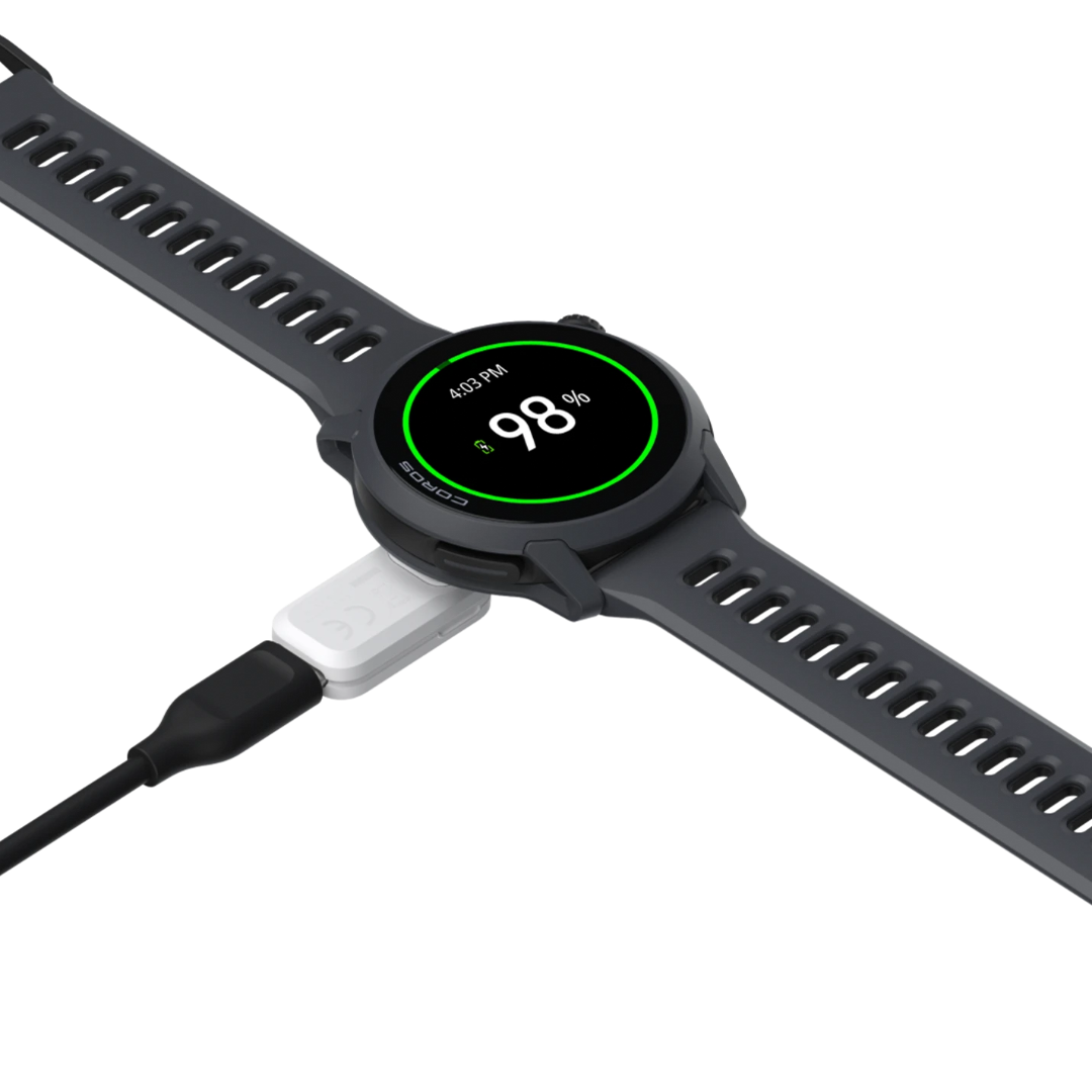 Coros Pace 4 GPS Sport Watch - Black Silicone