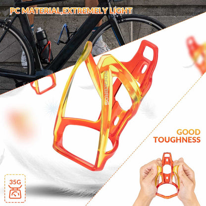 Rockbros FK-338 Bottle Cage - Red/Yellow