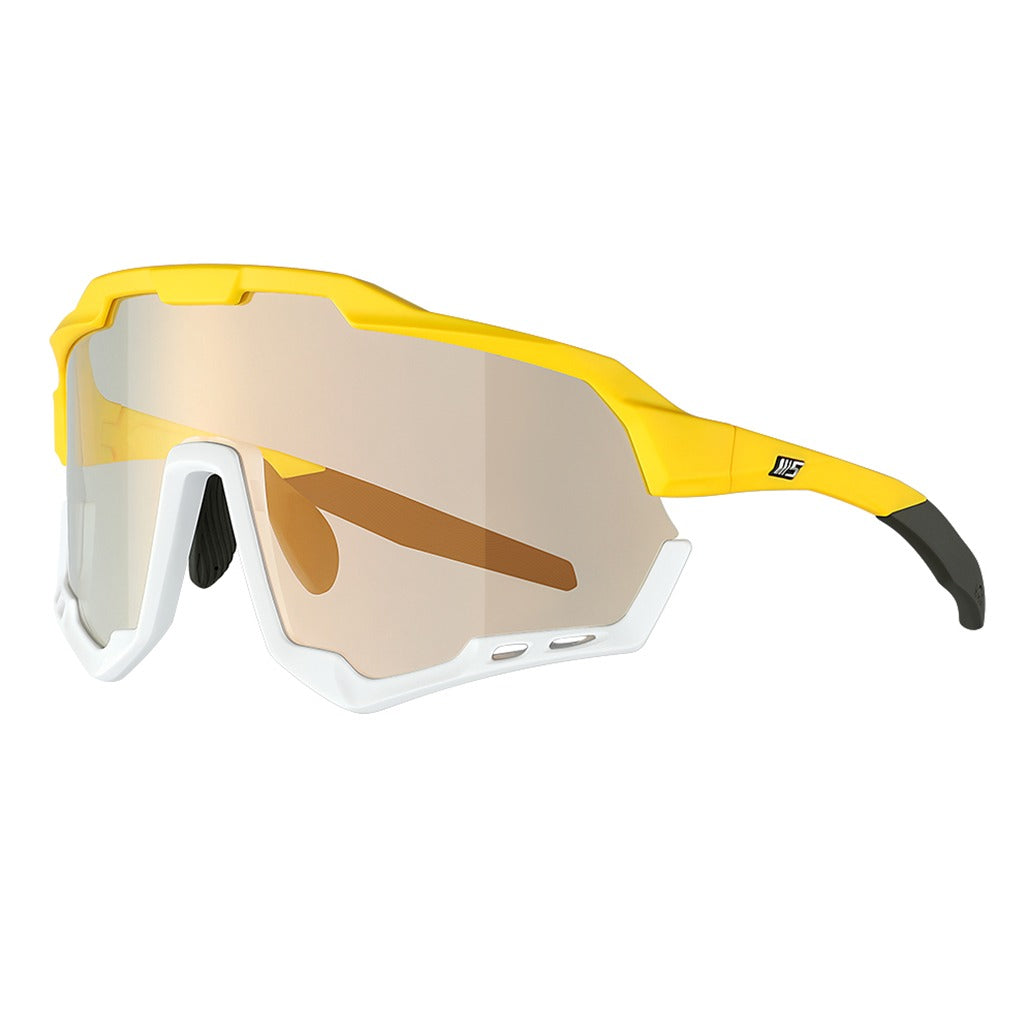 Magicshine Morpher Coloured Photochromic Sunglasses-Yellow/White