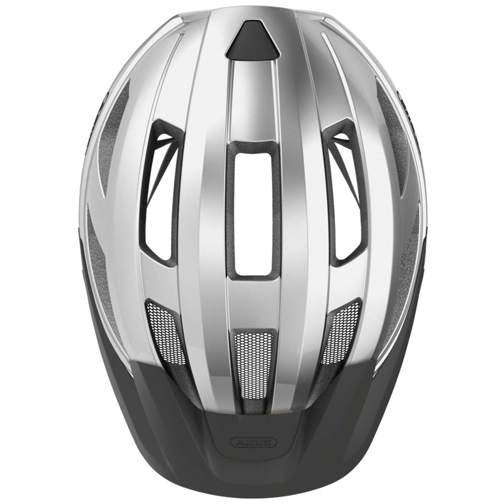 Abus Macator Helmet - Gleam Silver