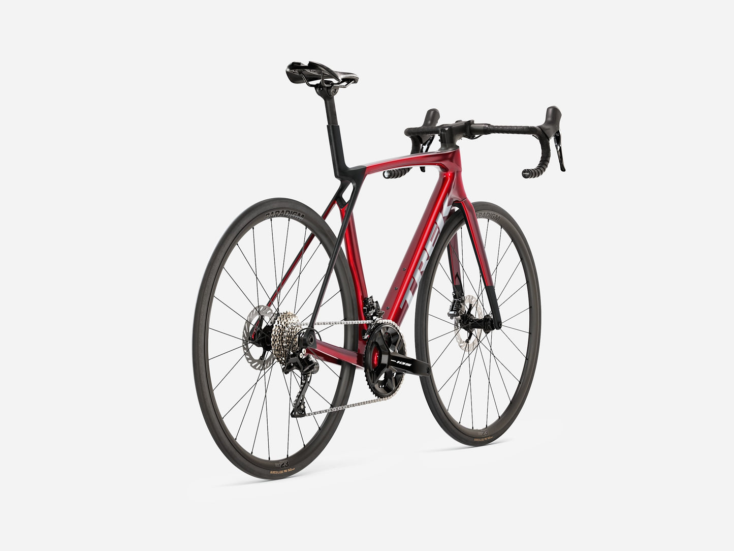 Trek Madone SL 5 Gen 8 2027 - Gloss Fury Red/Matte Deep Smoke