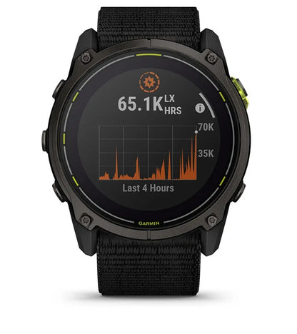 Garmin Enduro™ 3 Solar GPS Smartwatch - Titanium