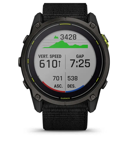 Garmin Enduro™ 3 Solar GPS Smartwatch - Titanium
