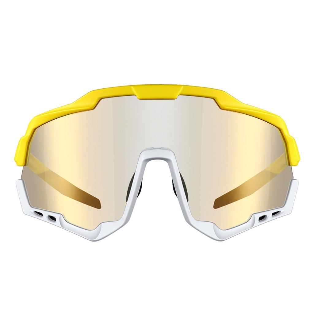 Magicshine Morpher Coloured Photochromic Sunglasses-Yellow/White