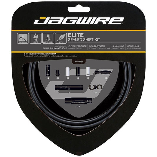 Jagwire 2x Elite Sealed Shift Stealth Black - D Byk Store