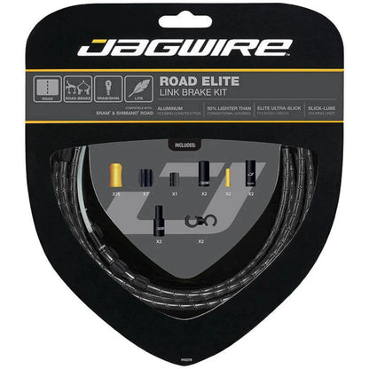 Jagwire Road Elite Link Brake Kit - Black - D Byk Store