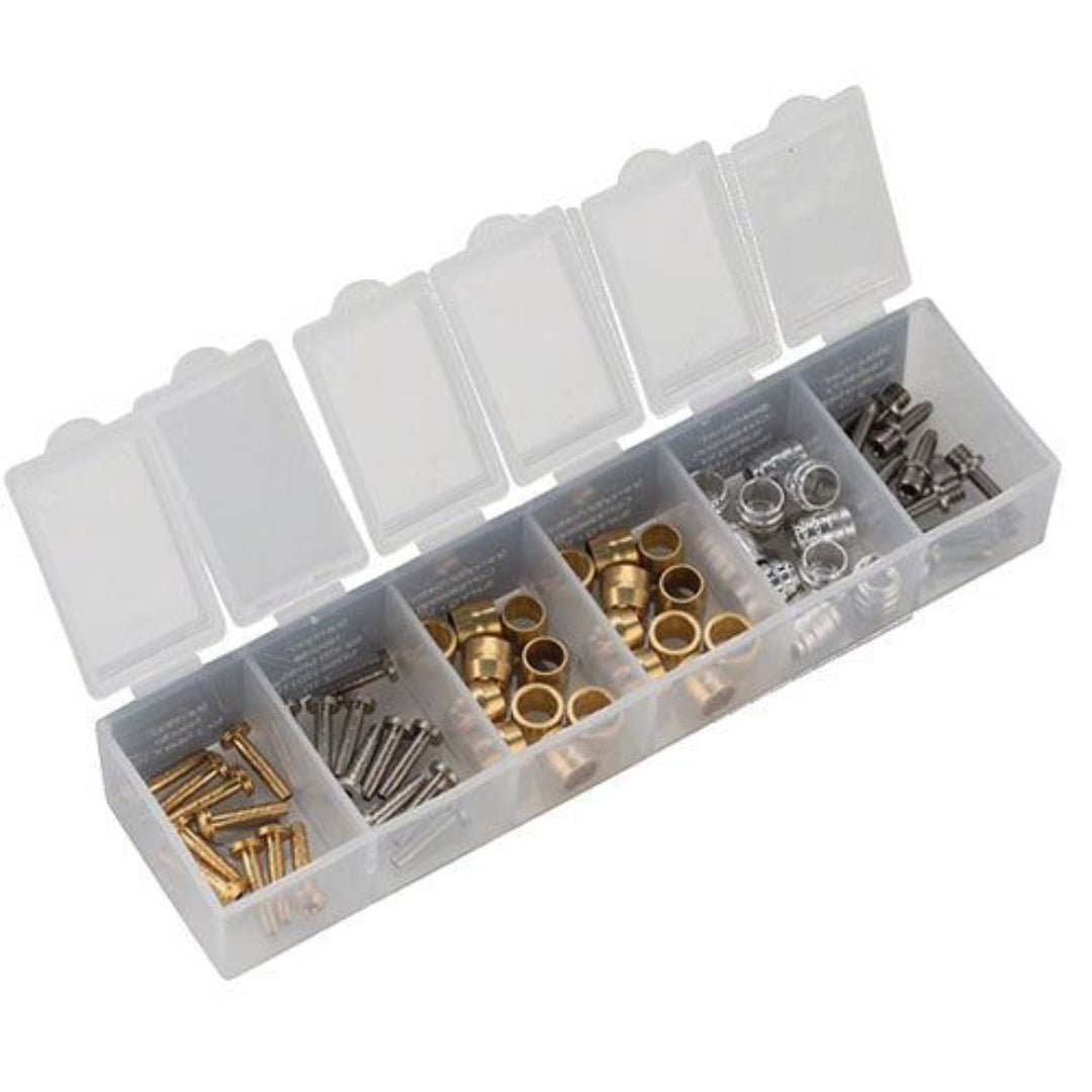 Jagwire Small Parts Hydraulic Hose Fitting mini Combo Box - D Byk Store