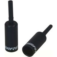 Jagwire small parts - lined end caps for 4mm shift housing, alloy, black - D Byk Store