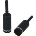Jagwire small parts - lined end caps for 5mm brake housing, alloy, black - D Byk Store