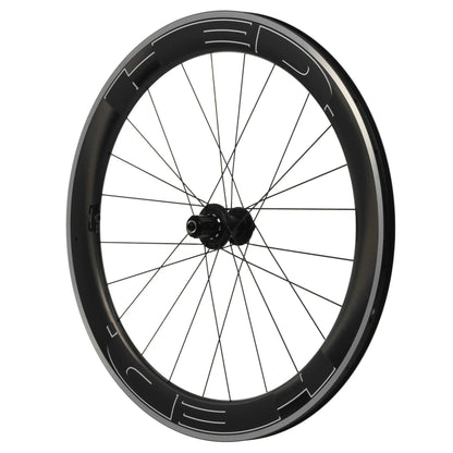 HED Jet RC6 Performance Wheelset 60mm Rim Brake - front view