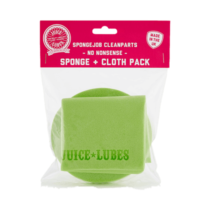 JuiceLube SpongeJob CleanParts, Sponge and Cloth Pack - D Byk Store