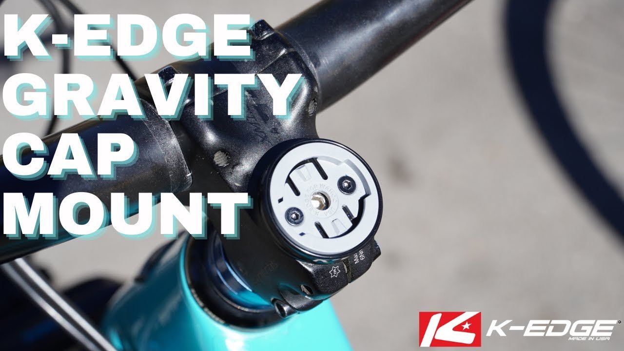 K - Edge Wahoo Elemnt/bolt Gravity Cap Mount, Stem Cap - D Byk Store